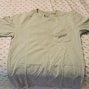 Carhartt Men's Mint Green Pocket Tee